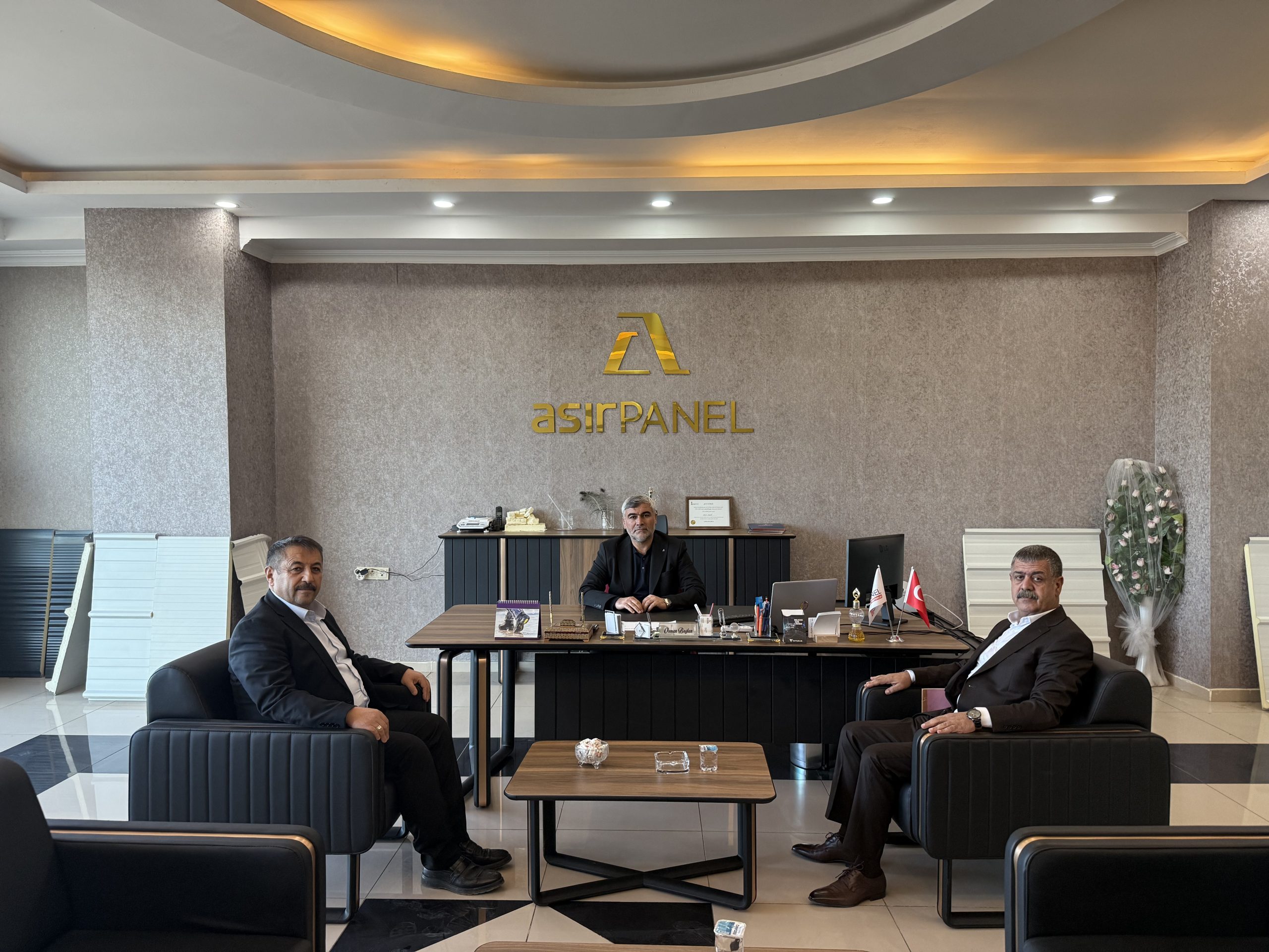 Güneydoğu TV Yönetim Kurulu Başkanı Sn. Faruk BAYUK ve Ali KILIÇ Bey'den ASIR PANEL'e Ziyaret